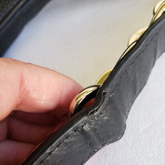 Kate Spade Soft Black Leather Shoulder Purse - Picture 12 of 16